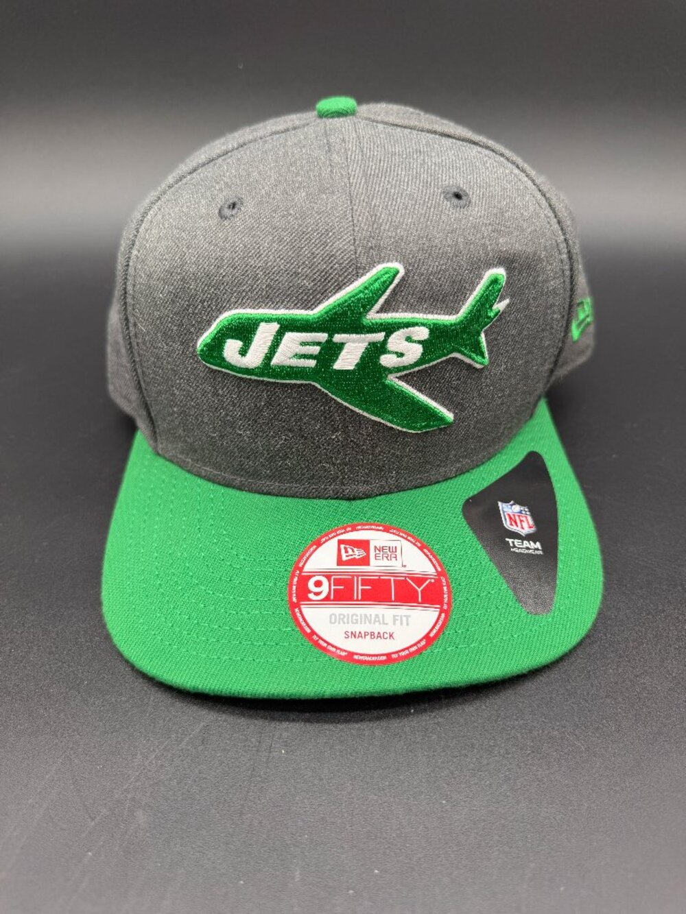 New Era New York Jets 9FIFTY Original Fit Snapback Baseball Hat Cap NWT